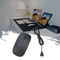 thumbnail image 2 of Slim USB Wired Optical Mouse Mice For PC 1 PCS Laptop Black/White W3L1, 2 of 6