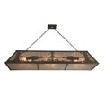 thumbnail image 5 of Meyda Tiffany 136776 Buffalo At Lake 9 Light 61" Wide Linear Pendant - Bronze, 5 of 5