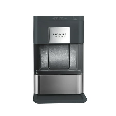 Frigidaire Countertop Nugget Ice Maker, 44 lbs Capacity, Self-Cleaning, Touch Control, Black