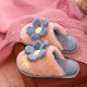 thumbnail image 5 of Zapatillas de algodón de invierno para hombre y mujer, zapatos cálidos de felpa con flores para interiores, zapatillas de algodón para parejas al aire libre Wmkox8yii  hj789, 5 of 5