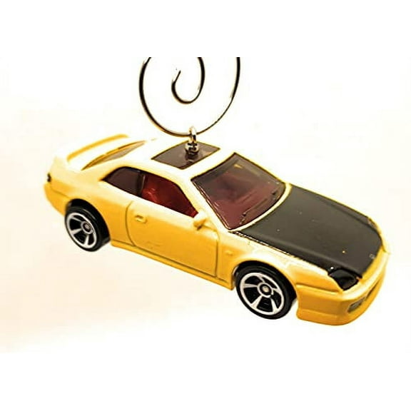 1998 Honda Prelude Christmas Ornament 1:64 Yellow