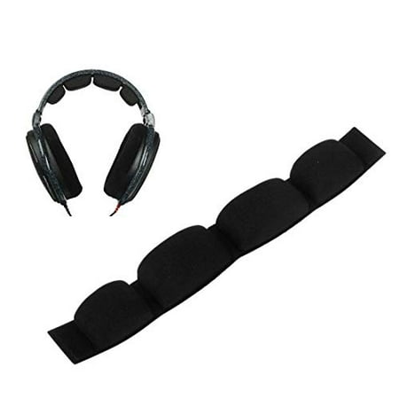 Yoozalo Replacement Headband Cushion Pad - Suitable for Sennheiser HD650 HD600 HD580 HD545 Headphones (Black,
