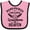 Pink and Black, variant on Inktastic Handpicked for Earth by My Grandma in Heaven Angel Wings Boys or Girls Baby Bib