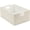 Beige, variant on Foldable Fabric Storage Basket for Shelves, Linen Decorative Storage Bin with Wooden Handles, Small Organizer Cube for Closet, Rectangle Canvas Box for Organizing, Decor, 15x10.6x6 Inches (Blcak)