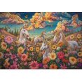 thumbnail image 1 of Rompecabezas Unicornio Utopía Trippy Puzzle Co 1000 Piezas 69x48 cm, 1 of 4