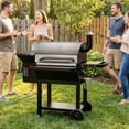 thumbnail image 3 of Z GRILLS Powerhouse 8 in 1 Pellet Grill & Smoker, 1056 sq.in Cooking Area with Foldable Front Shelf and Rain Cover, 3 of 20