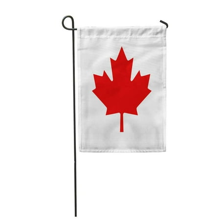 Outdoor Shops Calgary KDAGR Red Canadian Canada Maple Leaf America Autumn Calgary Celebration Garden Flag Decorative Flag House Banner 12x18 inch ()