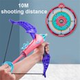 Shakub Bow Arrow Archery Set with 5 Foam Darts & 1 Target, Kids Games