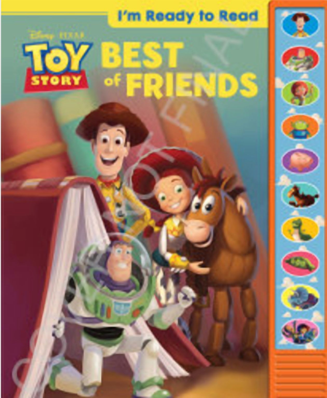 Disney Pixar Toy Story: Best of Friends I'm Ready to Read Sound Book (Hardcover)