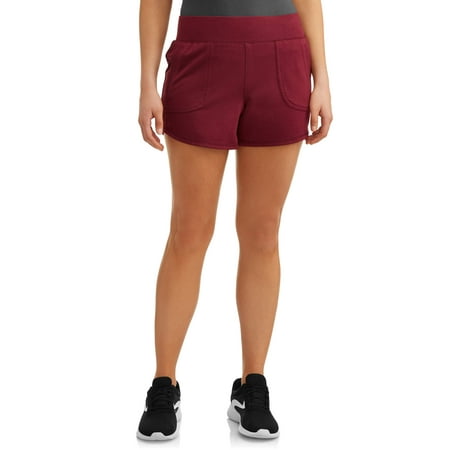 Athletic Works Women's Athleisure Knit Gym Shorts With