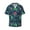 Christmas, variant on Naloa Christmas Tree Buffalo Plaid Men's Loose Fit Cuban Collar Short-Sleeve Shirt with Button-down and Chest Pocket for Everyday Wear Outings - Small