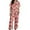 A-Red, variant on Womens Christmas Pajamas Cute Print Button down Sleepwear Loungewear Womens Winter Pajamas Sleep Wear Set for Women