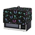 thumbnail image 7 of TSOVTHRID Bat Cobweb Star Print Microwave Oven Cover with Handle Toaster Oven Dust Cover Universal Kitchen Appliance Protector for Microwave Ovens Halloween Decor, 18.25"W x 14.5"D x 11"H, S, 7 of 7