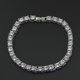 thumbnail image 2 of Collar Ant Durable Cadena de tenis Joyas para hombres Mujeres, 2 of 3