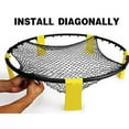 thumbnail image 3 of braveheart Filet Rond Noir de Remplacement pour Volleyball Filet en Nylon Noir Réglable, 3 of 6