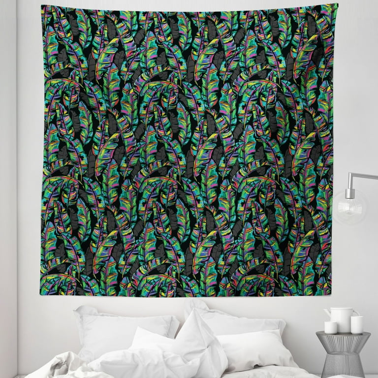 Banana leaf tapestry sale