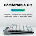 thumbnail image 4 of Combo Teclado Kit de Mouse 2.4G Conexión Bt Wireless Ergonomic PC Keyboard Mouse, 4 of 7