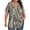 Green, variant on Aloohaidyvio Plus Size Shirts for Women,Women's Soft Flower Pleated T Shirts Summer Short Sleeve Round Neck Casual Tops 2024 Trendy Loose Basic Tee Blouse