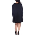 thumbnail image 3 of White Mark Women's Plus Size Jenara Dress, 3 of 4