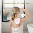 thumbnail image 3 of Bathway Lotion Applicator for Back, Feet, 2 Replacement Pads with 17" Curved Handle, Back Sunscreen Applicator for Kids, Elderly, Women, Apply Cream Medicine Moisturizer Tanner, Pink, 3 of 8