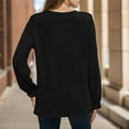thumbnail image 6 of Weardear Womens Ruffle Sleeve Blouses Tops Dressy Casual Pleated Shirt for Women Tunic Tops, Size S-XXL, 6 of 7