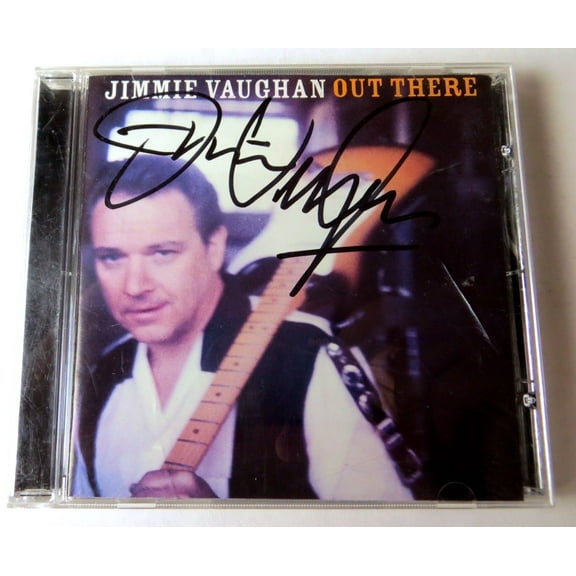 Jimmie Vaughan Signed Autographed CD Booklet Out There JSA JJ82069