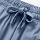 thumbnail image 5 of Pantalones holgados de seda helada con elástico para hombre - Poliéster, pierna recta, ropa informal/para correr, 5 of 7