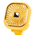 thumbnail image 2 of Ventilador de cuello colgante perfecl plegable personal recargable silencioso mini 2 Amarillo, 2 of 3