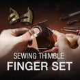 thumbnail image 2 of Hbdhejl Outils de Couture pour Doigts Couvre-Doigts Tricoté Protecteur Textiles de Maison, 2 of 8