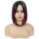 thumbnail image 1 of Peluca de Moda Pelo Corto Color con Raya Media Cabeza Bob Fibra QuíMica Seda de Alta Temperatura Peluca para Mujer Cubierta de Cabeza,D, 1 of 5
