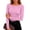 Pink, variant on NominalSnug Womens Boat Neck Tops Long Sleeve Undershirts Slim Fit Base Layer Top Soft Basic Tees Fall Outfits