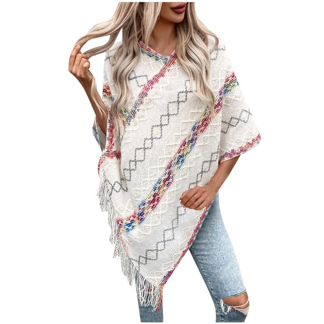 Birdeem Cardigan Doux pour Femmes Rayé Automne et Hiver Tricot Ample Mode Manteau Léger