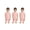 Pink, variant on 3 Pack Special Needs Adaptive Clothing for Kids Boys Girls Short Sleeve Anti-Strip Jumpsuit Romper Back-Zip Bodysuit Royal Blue 12