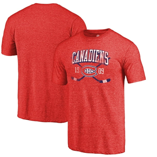 Fanatics - Montreal Canadiens Fanatics Branded Vintage Collection Shift Tri-Blend T-Shirt - - Walmart.com - Walmart.com