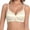 White, variant on No Wireless Bra for Women Seamless Everyday Bra Light Support Back Smoothing Adjustable Straps 3 Row Hook Closure Machine Washable,Black,36