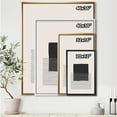 thumbnail image 4 of Designart - Minimal Geometric Lines And Squares VIII - Modern Framed Canvas Wall Art Print, 4 of 4