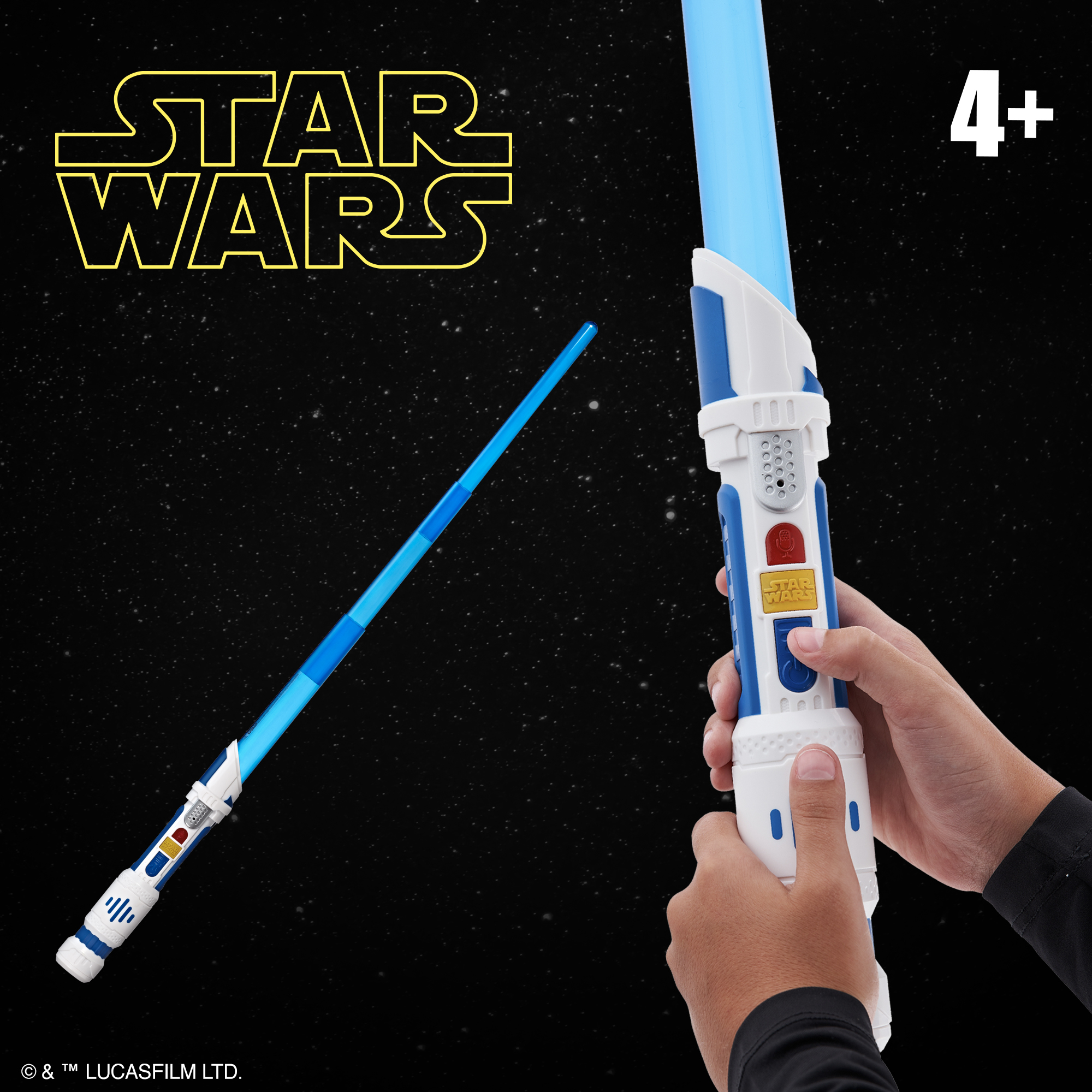 Star Wars Scream Saber Lightsaber Electronic Roleplay Toy - image 7 of 11