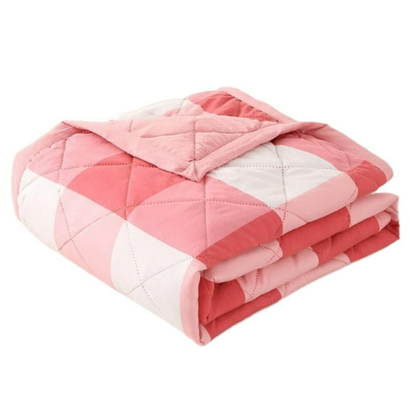 Cooling Comforter Twin, Summer Bed Comforter Reversible Cooling Comforter for All Season, Soft Lightweight Comforter, Thin Comforter for Hot Sleepers (60"x80")