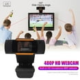 thumbnail image 3 of Webcam HD avec Microphone, Caméra Web Sans Pilote USB pour Windows 10 8 7, 3 of 7