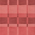 thumbnail image 1 of Ahgly Company Tapis d'Intérieur Lavables à la Machine, Carrés, Transitionnels, Rouges, 7 Pieds Carrés, 1 of 7