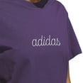 thumbnail image 4 of Women's adidas Cozy Holiday Graphic Sportswear Tee Color: Halo Mint Size: MEDIUM, 4 of 4