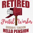 thumbnail image 3 of CafePress - Retired Postal Worker Funny Postman Classic Thong - Women's Sexy Novelty Thong Panties Underwear, 3 of 4