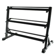 Fuel Pureformance by CAP 51in. 3-tiered Dumbbell Storage Rack, Black