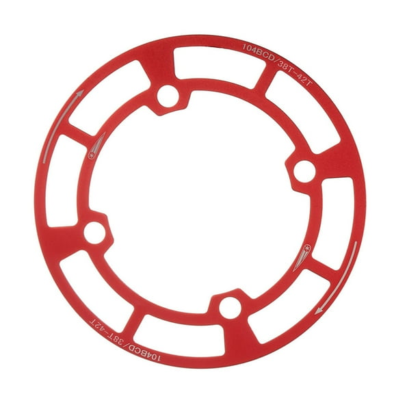 FEAMOS Bicycles Chainring Guard Aluminum Alloy Crankset Shield Protector Chain Wheel Sprocket Covers Mountain Bike Accessories