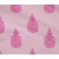 thumbnail image 4 of oneOone Cotton Flex Fabric Paisley Block Printed Fabric 1 Yard 40 Inch Wide, 4 of 4