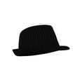 thumbnail image 2 of Pinstripe Fedora Hat - Small/Medium, 2 of 2