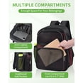 thumbnail image 3 of Mochila MAY TREE Mesh Heavy Duty de Gran Capacidad Negra, 3 of 6