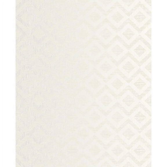 Decorline Cadenza Grey Geometric Wallpaper, 20.5-in by 33-ft, 56.4 sq. ft