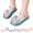 Blue, variant on SBYOJLPB Toddler Sandals Open Toe Baby Girls Cute Jelly Colors Hollow Out Nonslip Soft Sole Roman Sandals