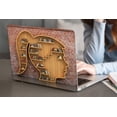 thumbnail image 5 of KSK KAISHEK Plastic Protective Case Hard Cover for 2022/2021/2020/2019/2018 Rel. Newest MacBook Air 13 inch Retina Display and Touch ID Model: A1932 A2179 A2337 m1 Wood grain A 12, 5 of 5